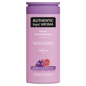 Authentic Toya Aroma Grapes & Grapefruit aromatický sprchový gel 400 ml