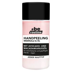 be Routine peeling na ruce s mořskou solí a olejem z avokáda a makadamových ořechů 120ml