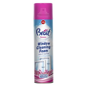 Brait Flowers, čistící pěna na skla a okna, 500ml