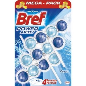 Bref power aktiv ocean kuličky do WC 3x50g