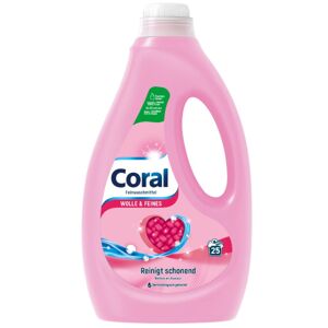 Coral prací gel na vlnu a hedvábí 25PD 1,25l