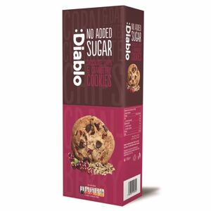 DIABLO COOKIES sušenky s čokoládou a brusinkami 135g