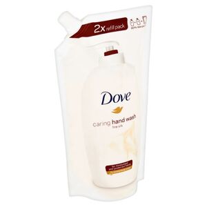 Dove Supreme Fine Silk krémové tekuté mýdlo náhradní náplň 500 ml