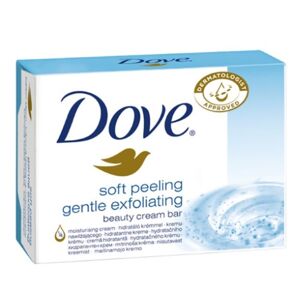 Dove tuhé mýdlo s jemným peelingem 2x100g