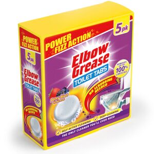 Elbow Grease vonné pěnící a čistící tablety do WC Berry Blast 5ks