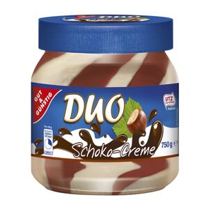 GG DUO-CHOCO čokoládová pomazánka s lískovými oříšky 750g