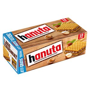 HANUTA - Oplatky s lískooříškovou náplní 220g