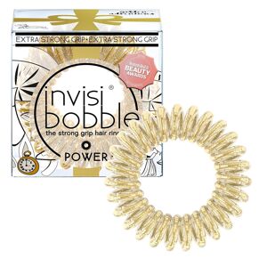 InvisiBobble Power Strong sada gumiček na vlasy barva Gold 3ks