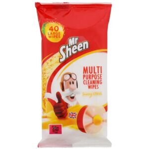 Mr Sheen Univerzální čistící ubrousky Citrus 40ks