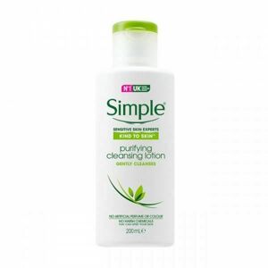 SIMPLE hytratační čistící pleťové mléko 200ml