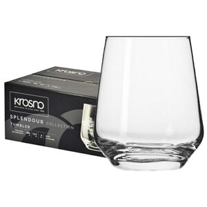 Sada designových sklenic na vodu 400ml 6ks