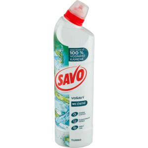 Savo WC čistič TURBO s účinkem na vodní kámen 750ml