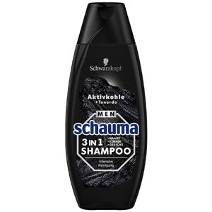 Schauma Men s aktivním uhlím vlasový šampon 350ml