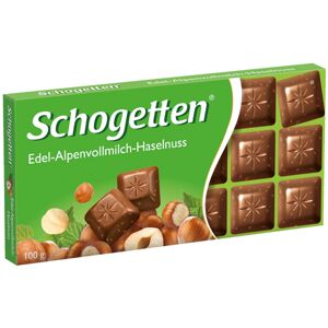 Schogetten mléčná čokoláda s lískovými oříšky 100g
