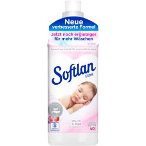 Softlan Ultra Weich & Mild koncentrovaná aviváž 40PD 1l