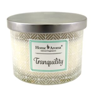 Svíčka vonná dekorativní TRANQUILITY, 240g