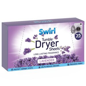 Swirl Lavender ubrousky do sušičky 35 ks