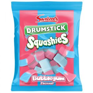 Swizzels Squashies anglické žvýkací bonbony s příchutí bubblegum 160g