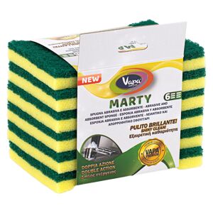 Vapa Marty abrazivní tenká kuchyňská houbička 6ks