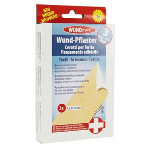 Wundmed Textilní náplast 0,5mx6cm 3ks